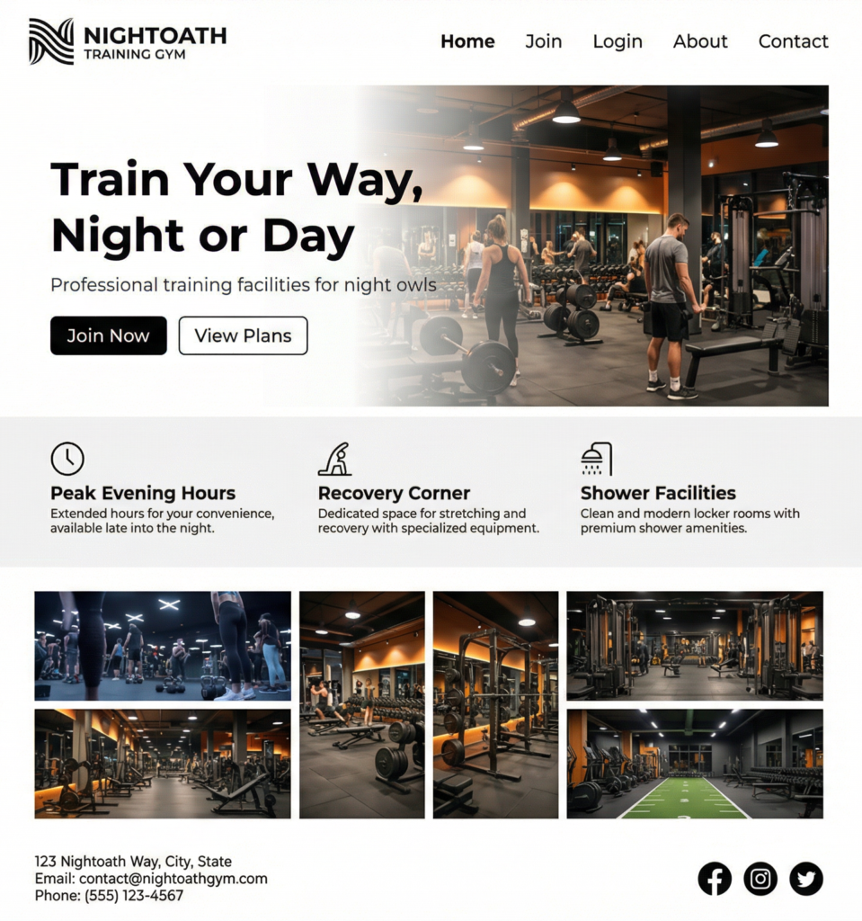 NightOath Training Gym