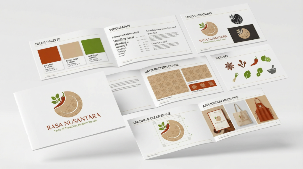 Rasa Nusantara Brand Guidelines Showcase